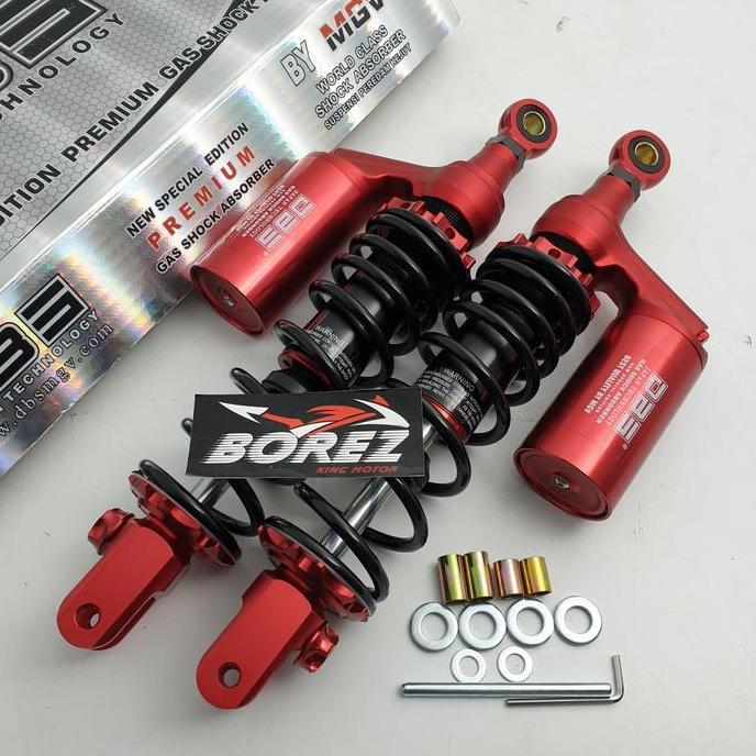shock aerox 310mm black series hitam
