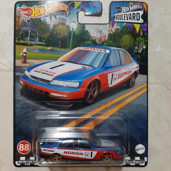 hotwheels 96 honda accord boulevard