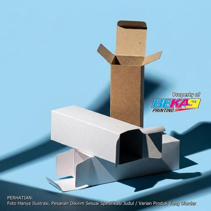 Newpic- Xx6 Cm 5 Cc Box Packaging Polos Botol Tetes Drop / Roll On 5 Ml