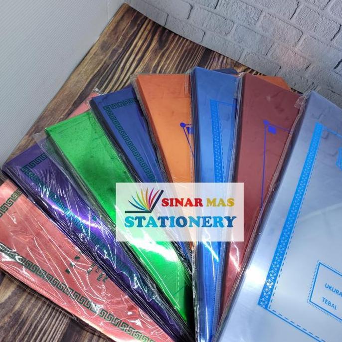 Newpic- Plastik Jilid Mika Film 0.10 Mm Mica Rna Folio F4 King Aks Aquarius