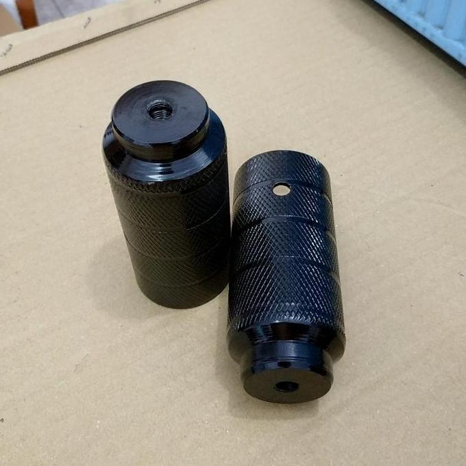 Jalu Pegs Sepeda Bmx As Kecil Hitam Besi