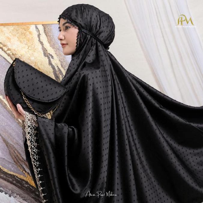 Areyou- Apm Mukena Desa Uragiri Silk In1 Meh Alifa Series Apm Mukena