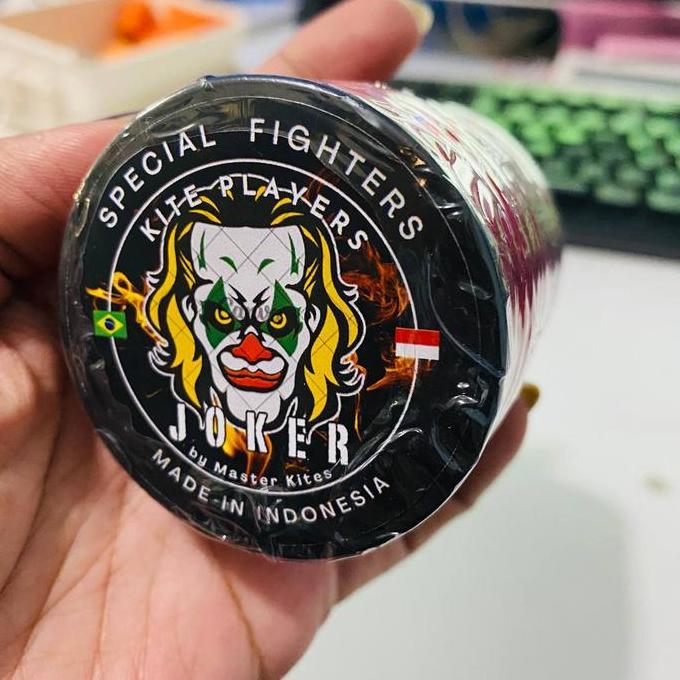 Gelasan molor cap JOKER by Queen, Size 027, Garis untuk anak-anak, Panjang dan bagus / grosir benang