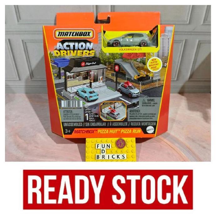Matchbox Action Drivers Pizza Hut Pizza Run