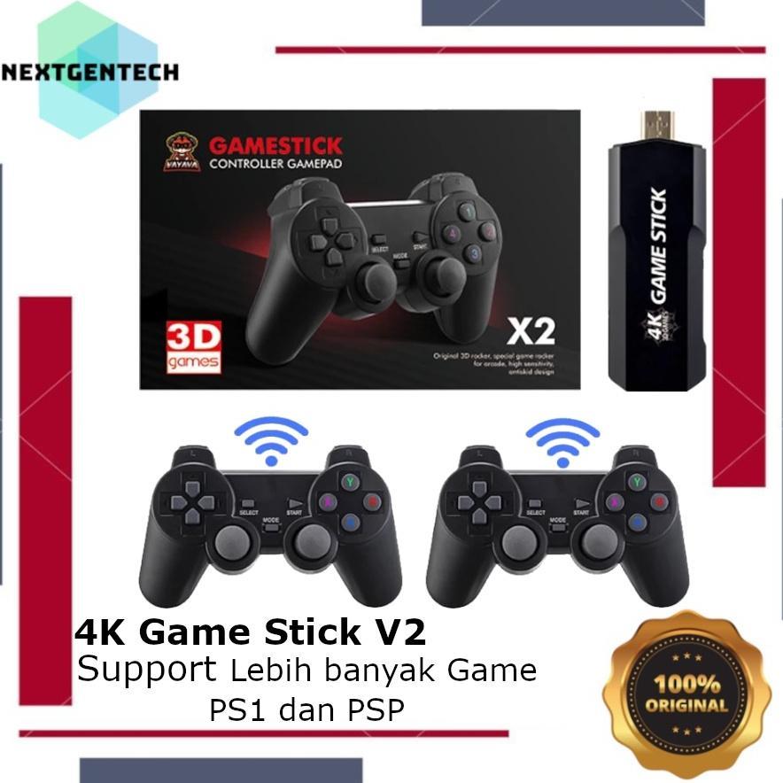 4K Game Stick Gen 2 Retro Game Console Wireless Gamepad Video Game Retro