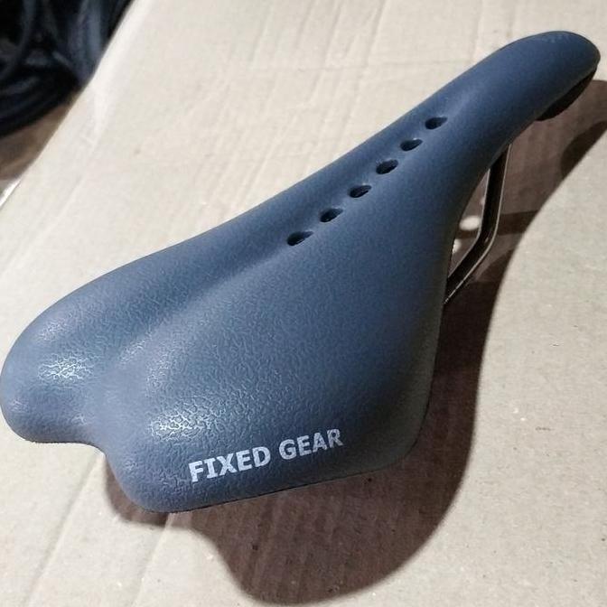 Sadel Sepeda Balap Fixie Gear Mc Selle Abu