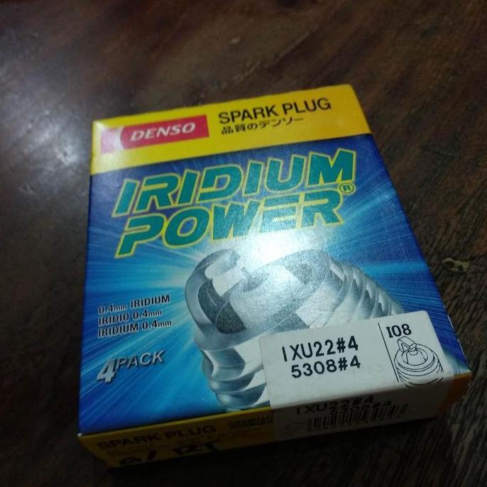 busi iridium denso ixu22 sirion avanza