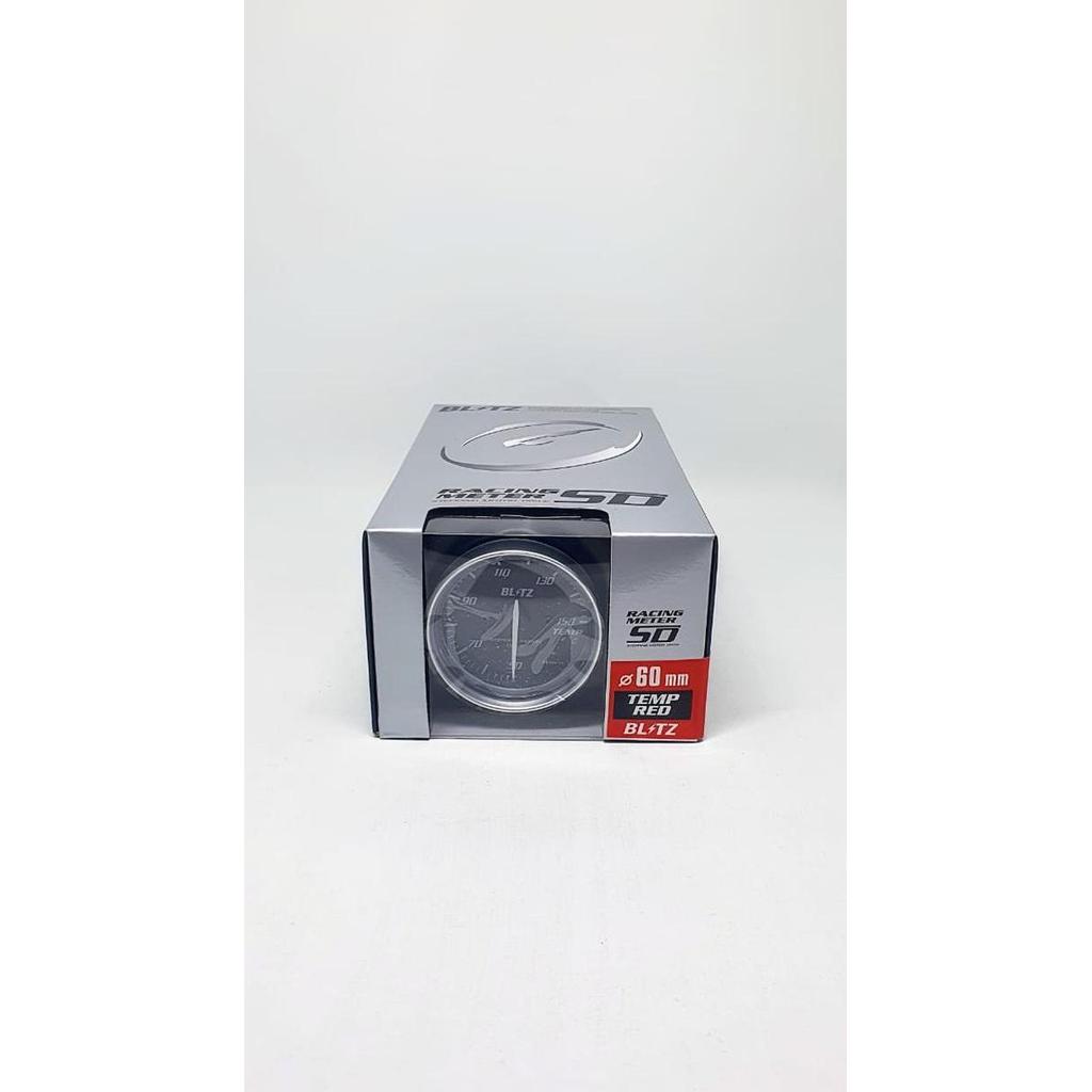 BLITZ RACING TEMP METER RED -  19583
