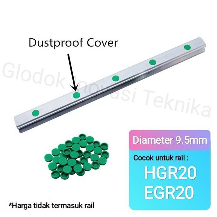Tutup Plastik Cover Rail Linear Guide Hgr20 Hgr 20 Dust Caps Cupbolt