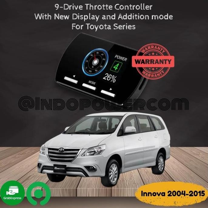 9 Drive New Throttle Controller Toyota Innova 2004-2015 Remap 9Drive