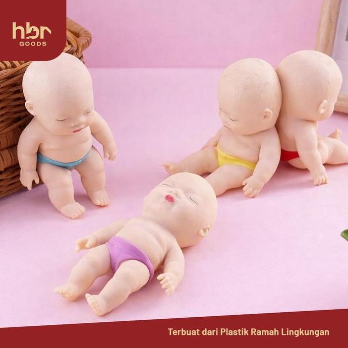 Bundle 2 Pcs Mainan Squishy | Squishy Baby | Squishy isi pasir | HBRC-001
