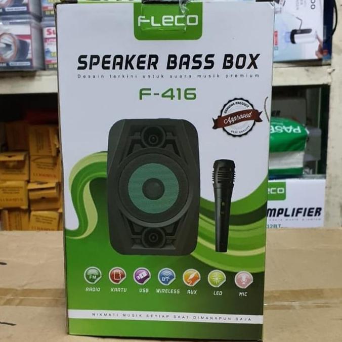 periperwy/ Speaker Box Fleco F-416 - Speaker Bluetooth Fleco 416 Free Mic Diskon