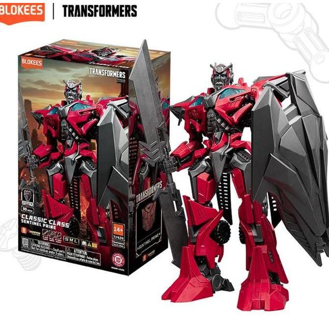 mainan - Blokees Transformers Classic Class 24 Sentinel prime Movie 3 Sentinel Prime / Koleksi Actio