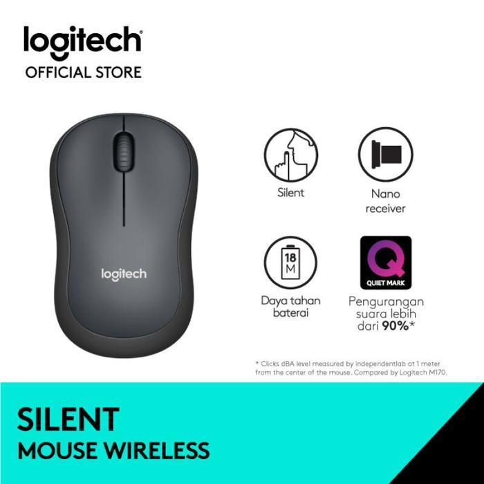 Mouse Witeless LOGITECH M220 Silent