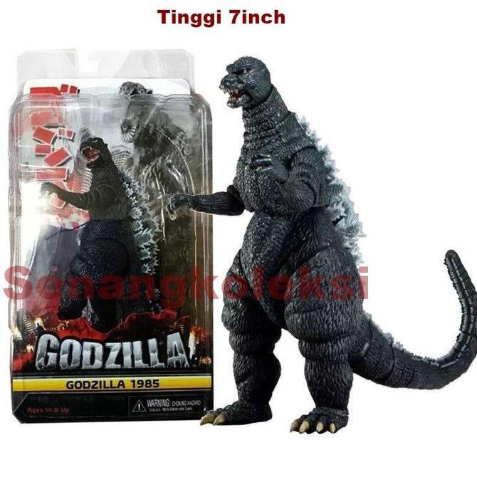 mainan - NECA GODZILLA 2001 Atomic Blast 12" Action Figure PVC Tinggi 7 Inch Artikulasi Kemasan Mock