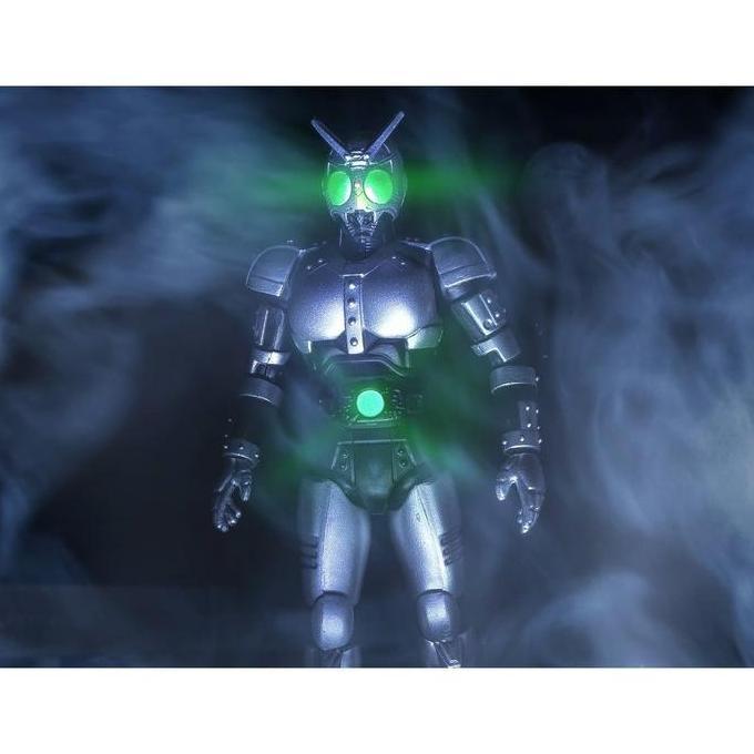 mainan - SHODO-O Outsider Kamen Rider [BLACK] Shadow Moon + satan Saber SHOWA Diskon