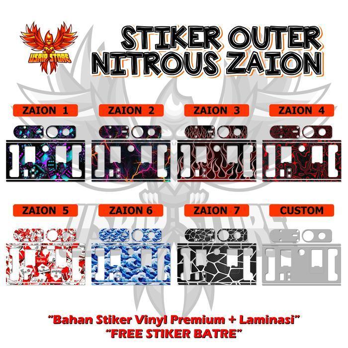 STIKER GARSKIN FULL BODY ZAION