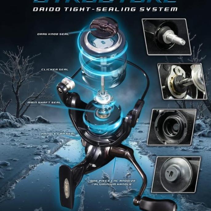 reel pancing daido blizzard 1000 2000 3000 4000 6000 power handel