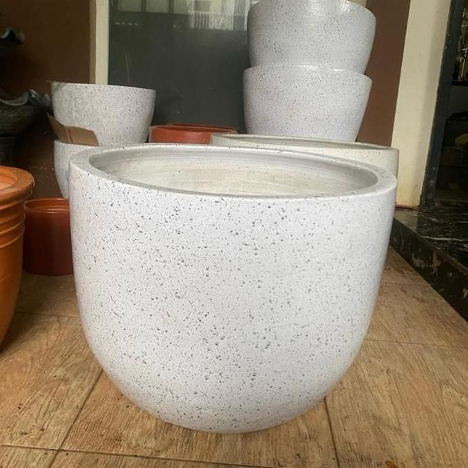 tanaman tanah liat handmade - pot tanah liat - pot bunga ukuran besar
