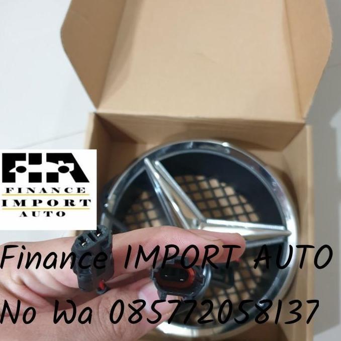 Logo Grill Depan Mercedes Benz W204 W205 Logo Grile Tengah Lampu W204