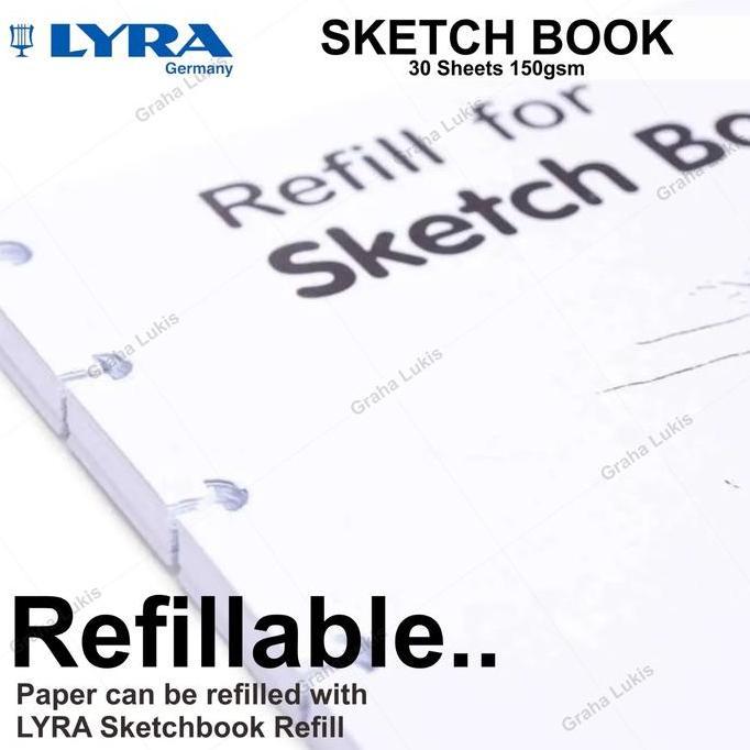 Lyra Sketchbook A4 / Refill Sketchbook A4