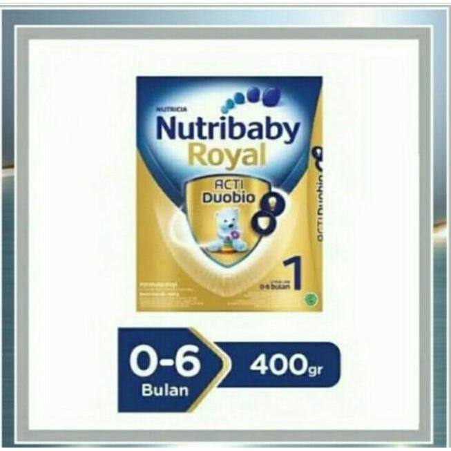Terlaris Nutribaby Royal 1 400 Gram Susu Formula Bayi Usia 0-6 Bulan..