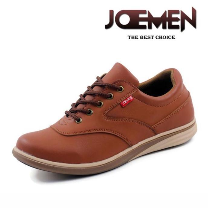 Shoe- Joemen Sepatu Pria Kulit Joemen J 35 Fashion Pria Kuliah Kerja