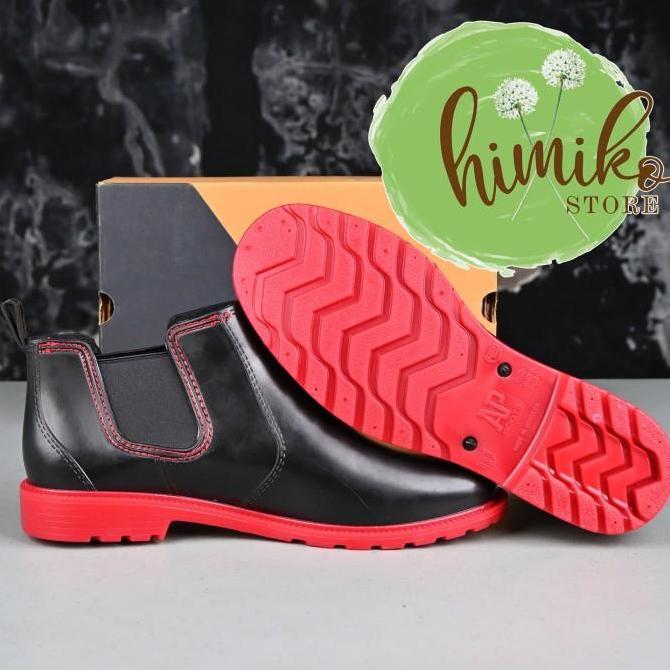 Shoe- Sepatu Boot Pendek Pria Ap Boots Ap Hobby And Work Tahan Air