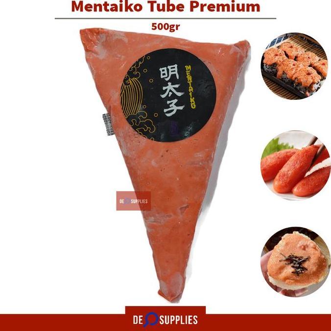 MENTAIKO SAUCE TUBE 500GR - SAUS MENTAI SAOS TELUR IKAN POLLOCK ROE