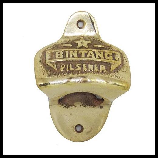 Best Seller 3" Pembuka Botol Kuningan / Bottle Opener - Bir Bintang / Bto1020A
