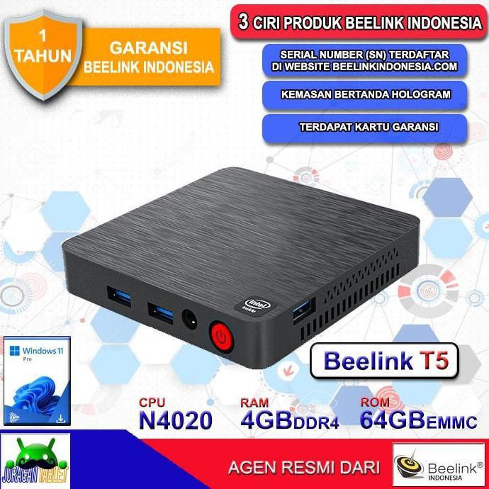 Mini PC Beelink T4 Pro N3350 4/64GB Dual HDMI WiFi Windows 10