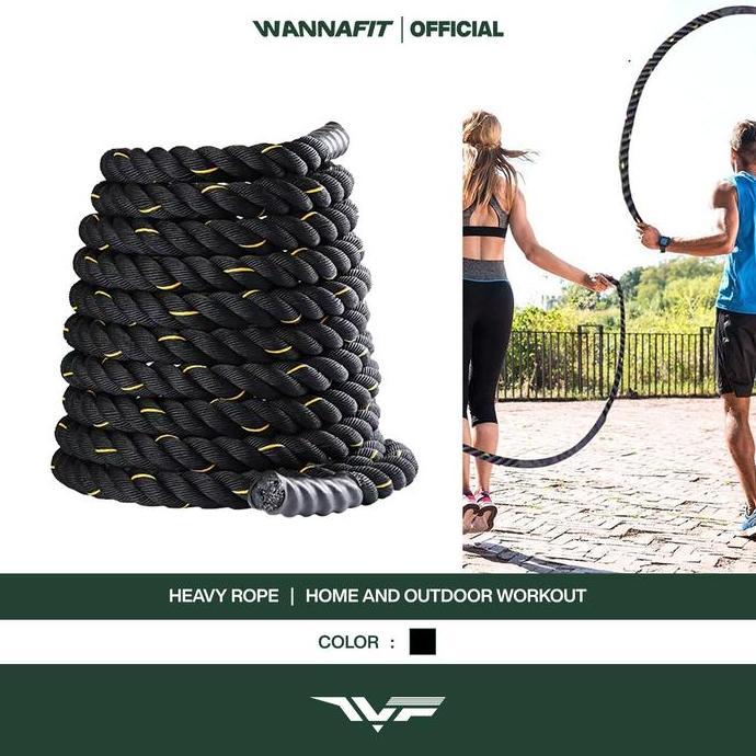 SKIPPING HEAVY ROPE | POWER JUMP ROPE LOMPAT TALI TRAINING