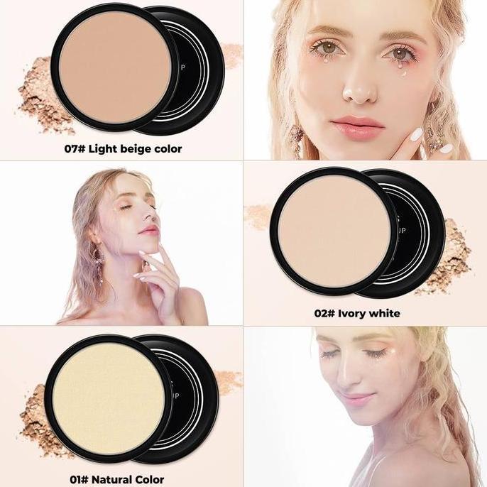 Inventar - Bedak Glowing Tahan Lama Anti Air Bedak Padat Soft Powder 10 Gr / Compact Powder Bedak Pa