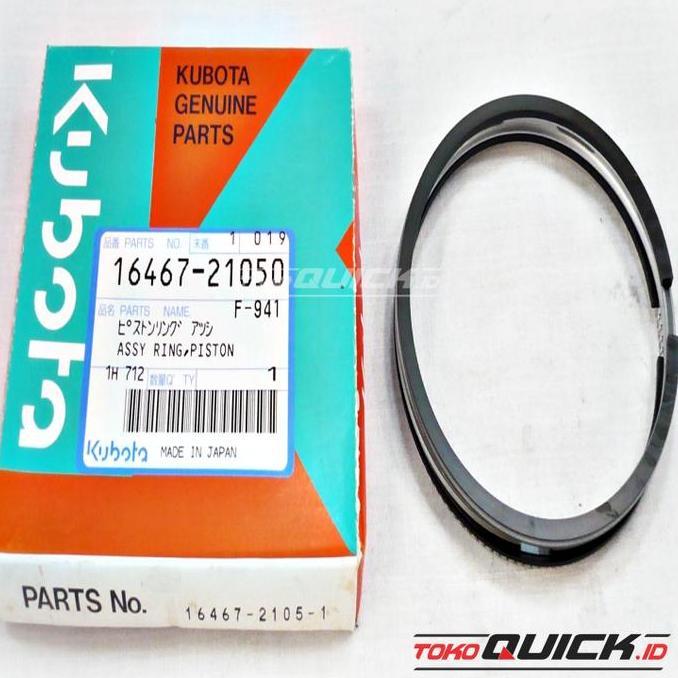 Piston Ring Assy , SPARE PART MESIN DIESEL KUBOTA
