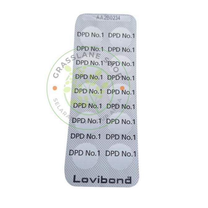 Refill Pool Test Alat Tes Air Free Chlorine Lovibond Dpd No.1 511052Bt