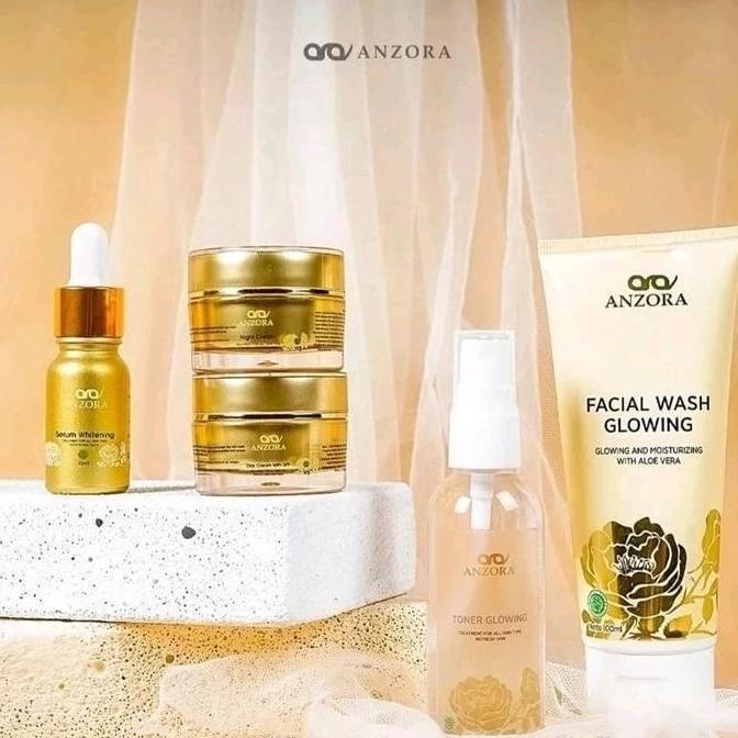 Cream- New- Anzora Skincare Bpom Glow Series