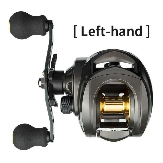 Reel Fishing Reel Alat Pancing Joran Pancing Baitcast Reel Gulungan Pancing 60kg/30lbs 7.7:1 18+1bb 