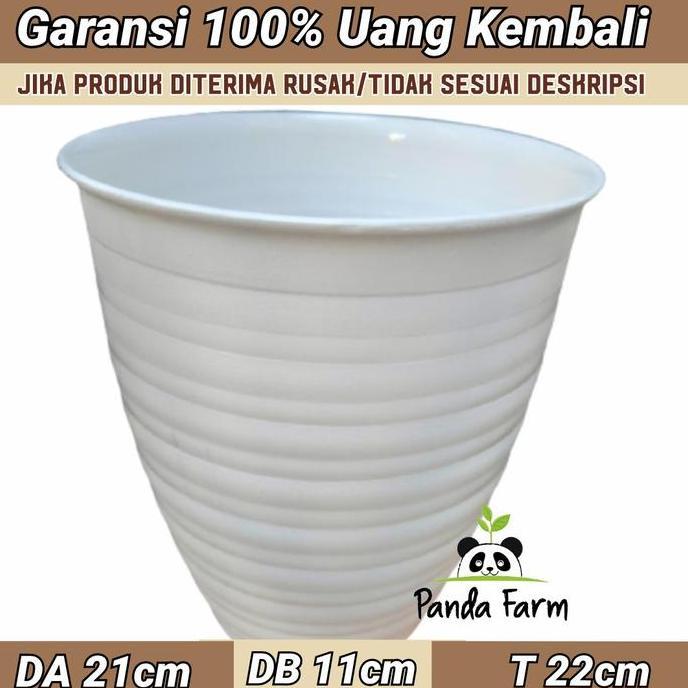 Pot Tawon Tirus putih no 211