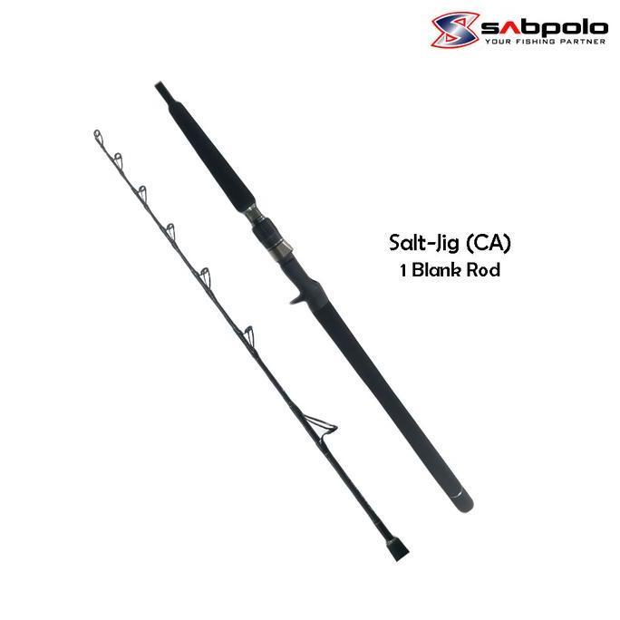 BEBAS ONGKIR - SABPOLO SALT-JIG CA Rod Joran Casting Pancingan Jigging Murah Kuat