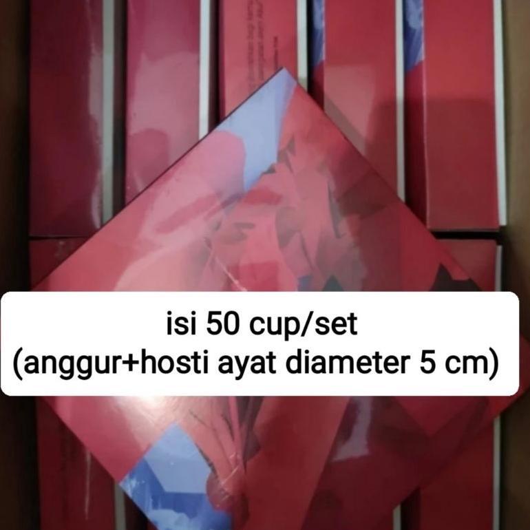 ANGGUR PERJAMUAN + HOSTI AYAT MERK MANNA MURAH