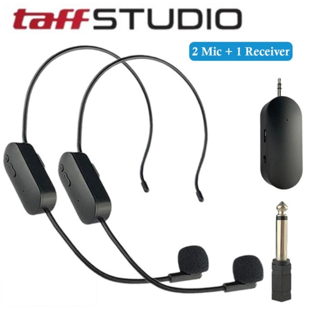 JAYA 2 PCS Mic Mikropon Bando wireles Imam Masjid Terbaik Buat Sholat karaoke Terbaru 2.4G receiver
