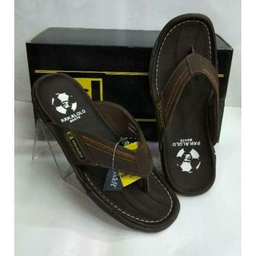 PROMO SANDAL KULIT PAKALOLO ORIGINAL 100% SENDAL PRIA DEWASA TERMURAH
