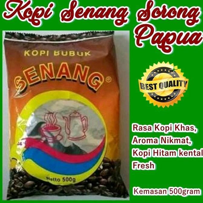 Best Seller Kopi Senang Sorong Papua Kemasan 500Gram Premium