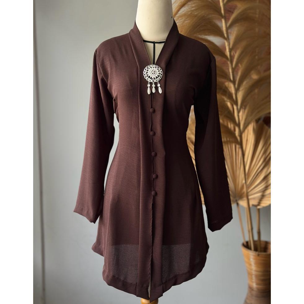 (Kebaya Jumbo)Kebaya Muslim Modern/Kebaya Bali Panjang/Kebaya Panjang Untuk Hijab