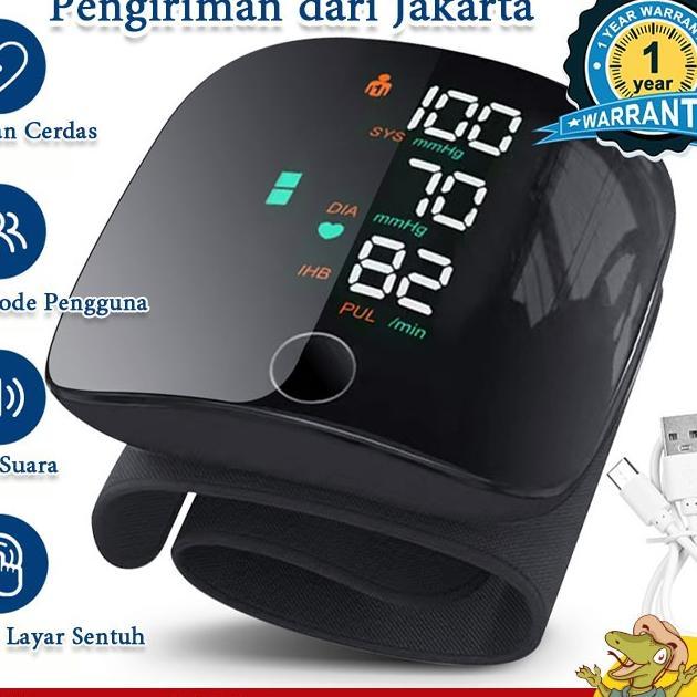 [Pengiriman Dari Jakarta] Gelang Pengukur Tekanan Tensimeter Digital Tensi Digital Tensi Darah Digit