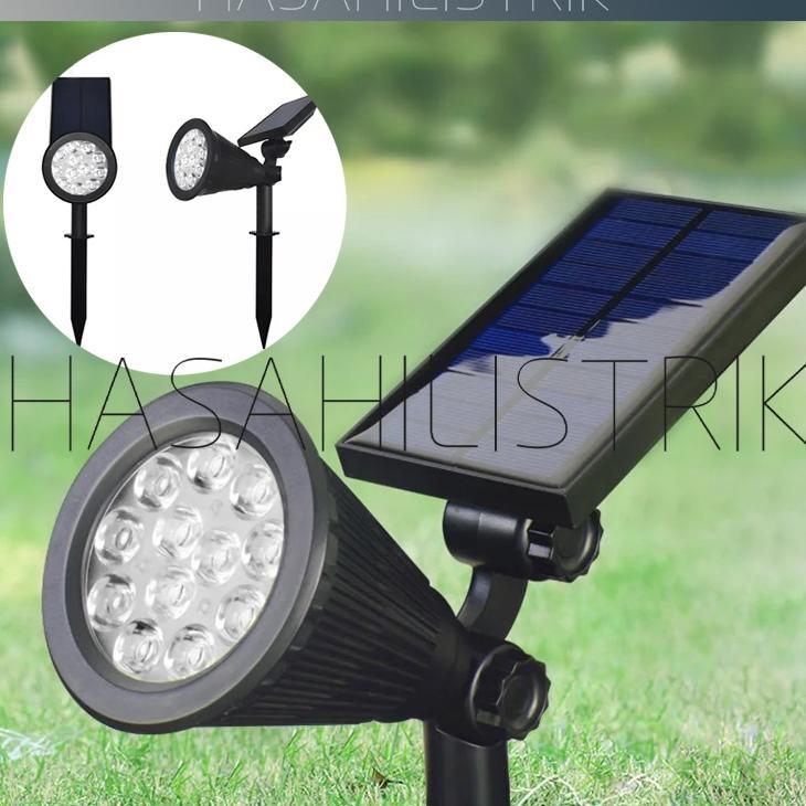 Lampu Led Tenaga Surya, Lampu Sorot Luar Ruangan Led Tenaga Surya, Anti Air, Kontrol Lampu Lantai, L