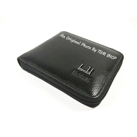 DOMPET PRIA KULIT ASLI RESLETING KELILING
