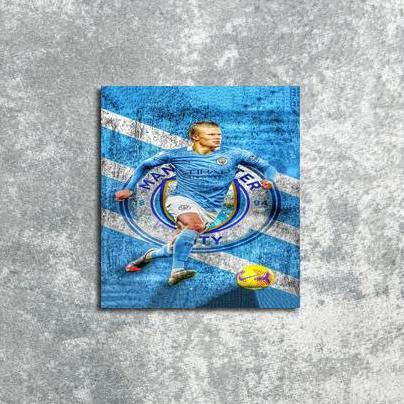 POSTER DINDING MAN CITY HALLAND FB27