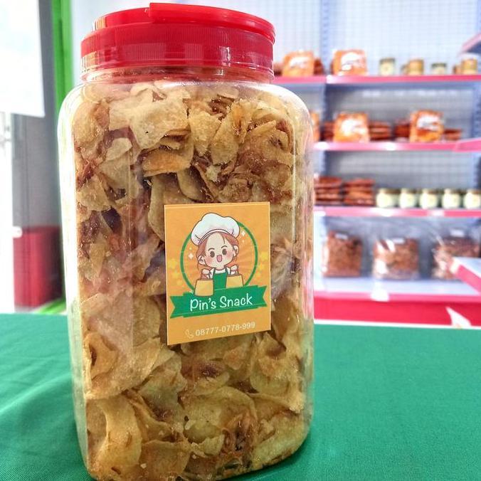 Kripik Ebi Kentang/Kripik kentang /Cemilan kripik ebi ketang Makanan Food SNC
