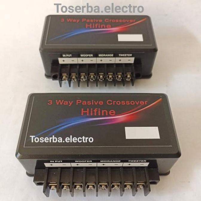 NEW Pasive Crossover 3way Hifine pasif audio mobil